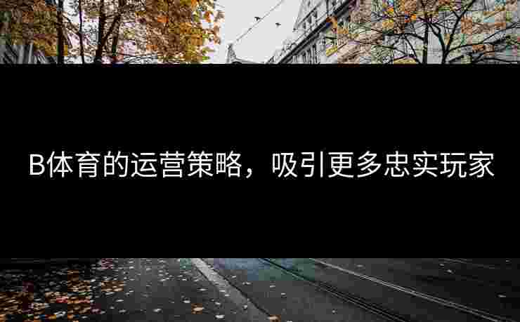 B体育的运营策略，吸引更多忠实玩家