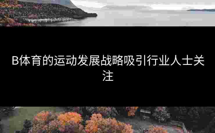 B体育的运动发展战略吸引行业人士关注